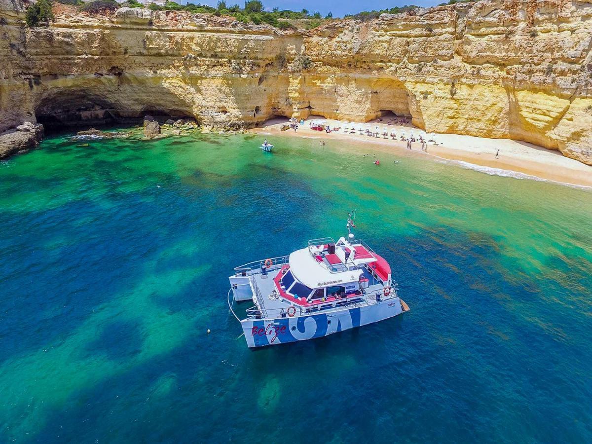 Luxury Apart Wstunning Sea Views, Walk Beach Albufeira Kültér fotó