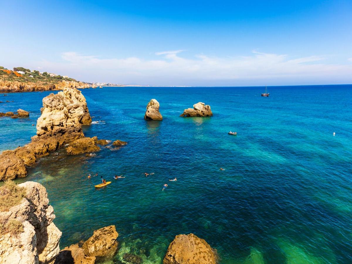 Luxury Apart Wstunning Sea Views, Walk Beach Albufeira Kültér fotó