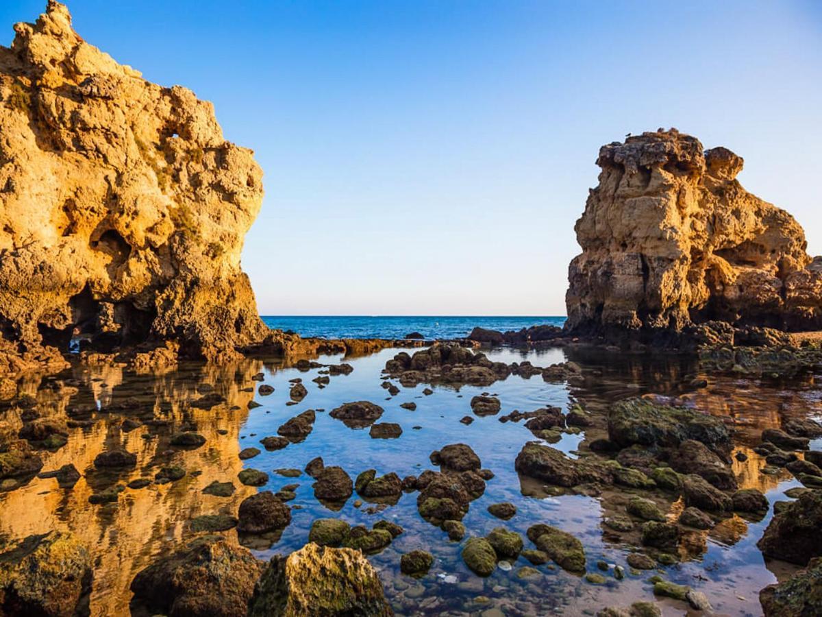 Luxury Apart Wstunning Sea Views, Walk Beach Albufeira Kültér fotó