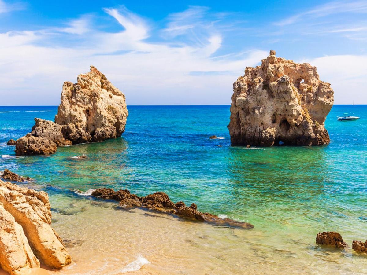 Luxury Apart Wstunning Sea Views, Walk Beach Albufeira Kültér fotó